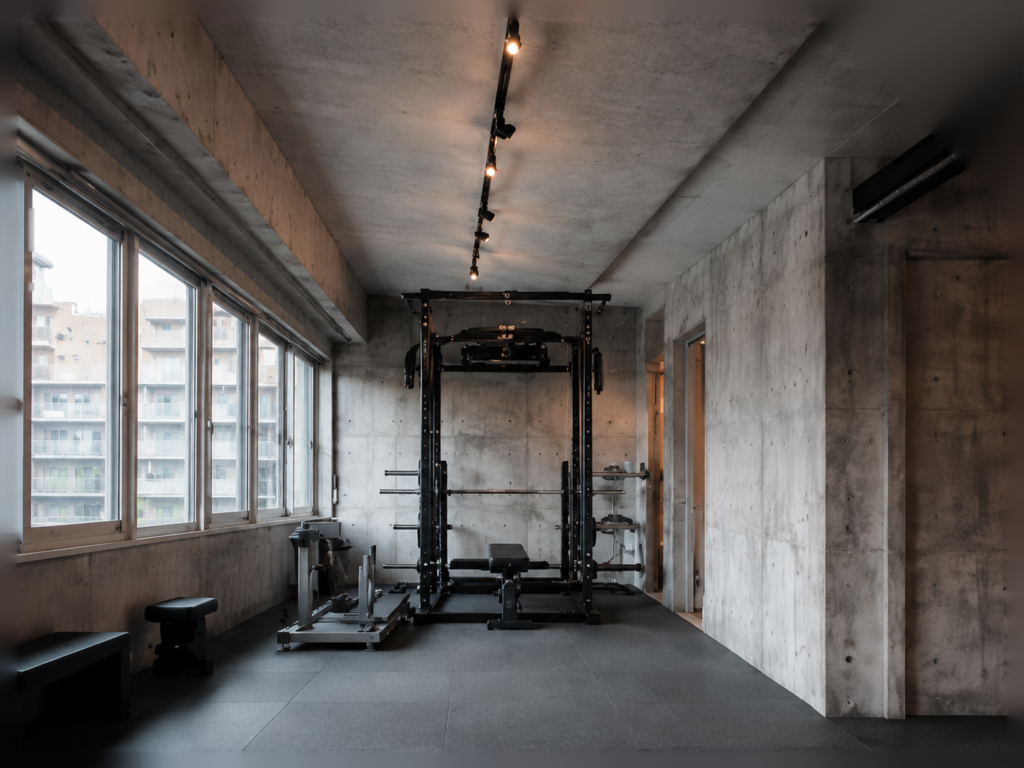 LAIT GYM 梅田店のトレーニングスペース